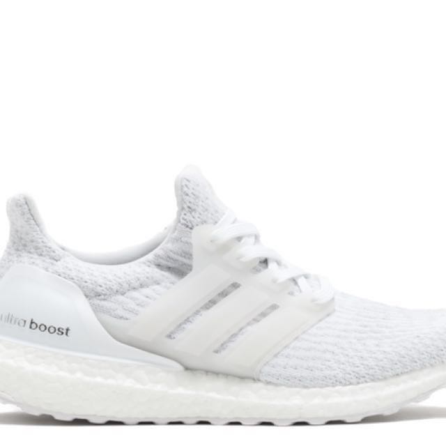 3.0 triple white ultra boost