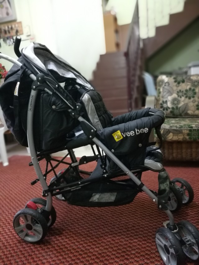 Valco Vee Bee 2 Step In Line Stroller Silverado Babies Kids