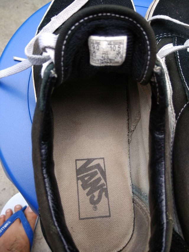 vans old skool black dope