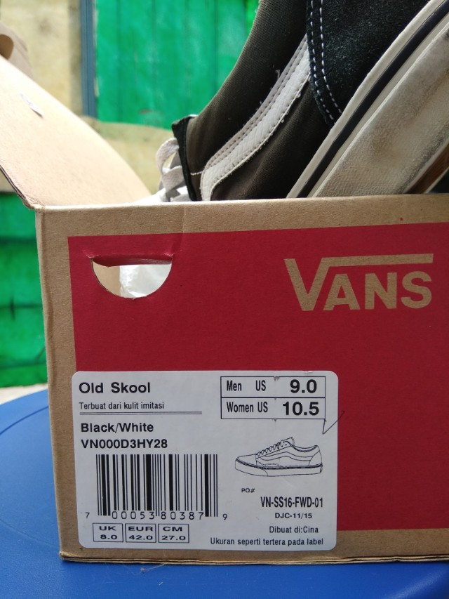 vans original box