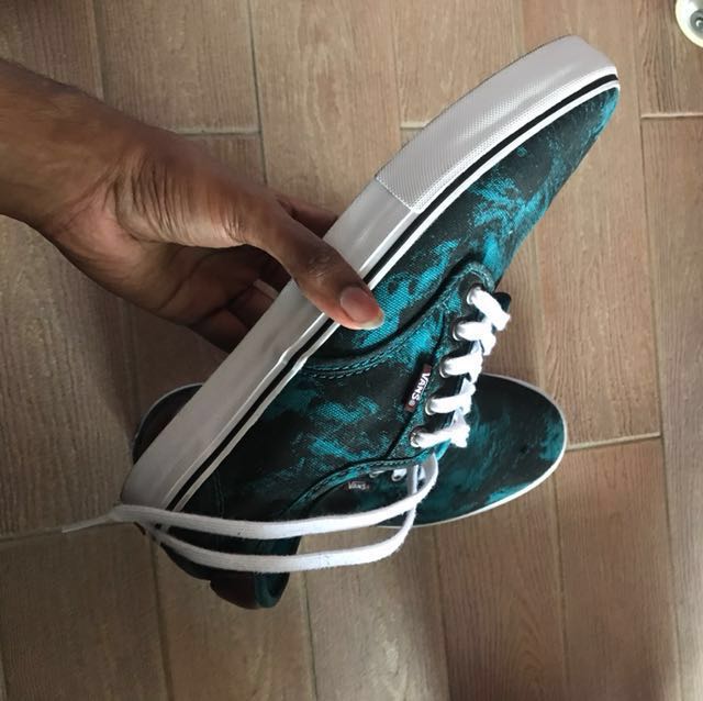 Vans chima pro 2024 cyclone teal skate shoes