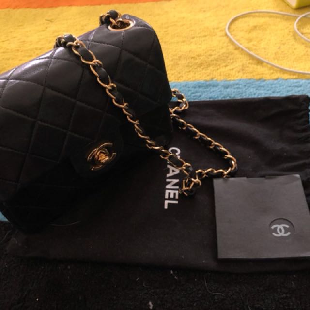 chanel mini flap vintage