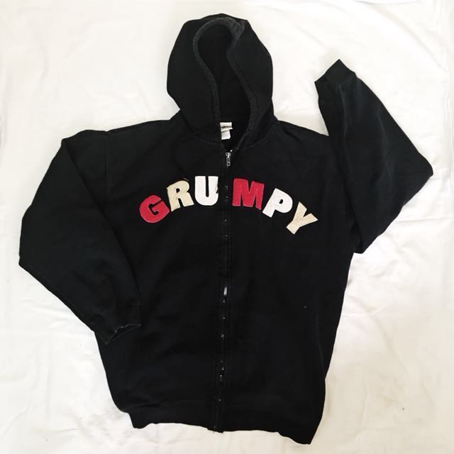 disney grumpy zip up hoodie