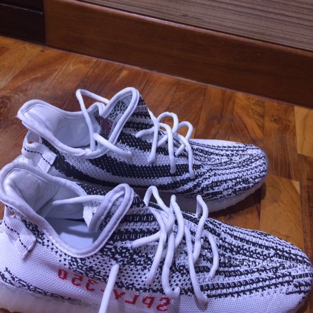 Zebra Yeezys Kanye West Men S Fashion Footwear On Carousell