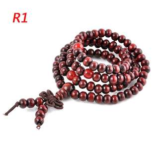 Mala buddha beads bracelet/necklace with box