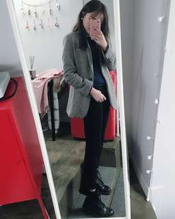 M 號 黑色彈性牛仔褲