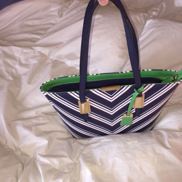 aldo striped purse