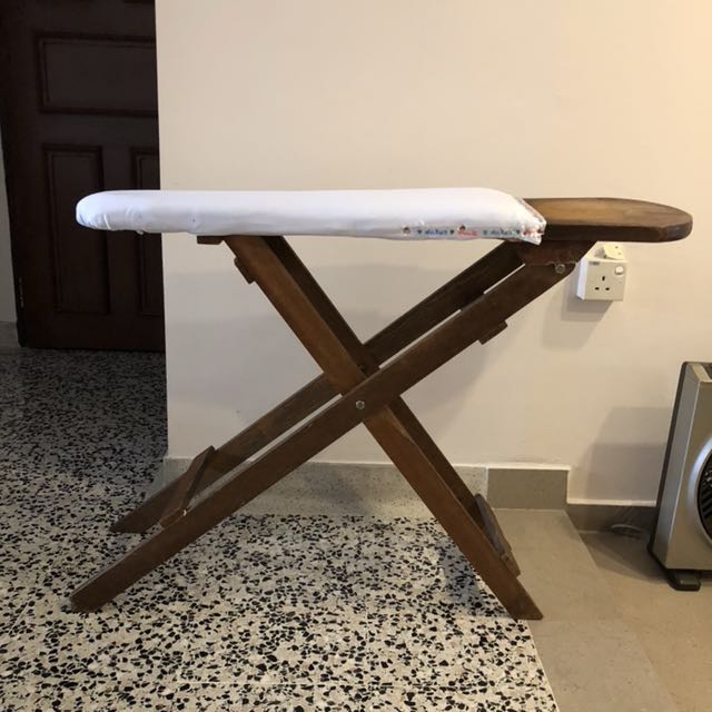 Antique Wooden Ironing Board Furniture, Are Wooden Ironing Boards Good