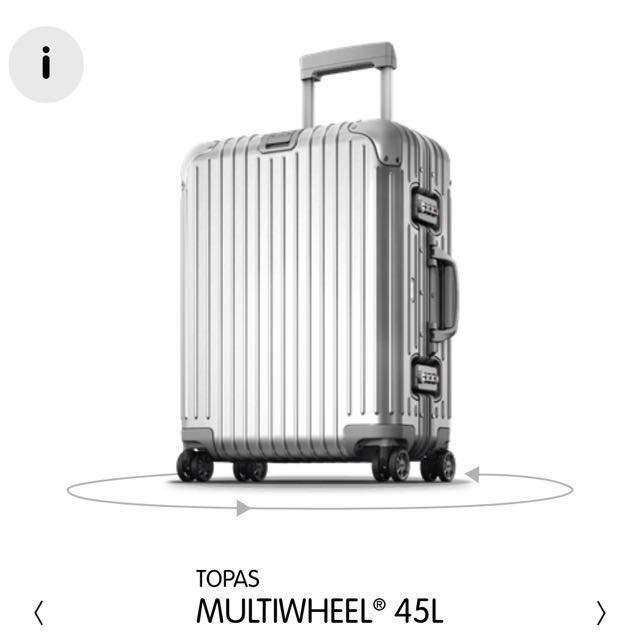 rimowa topas 45l
