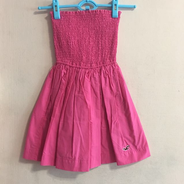 hollister pink dress