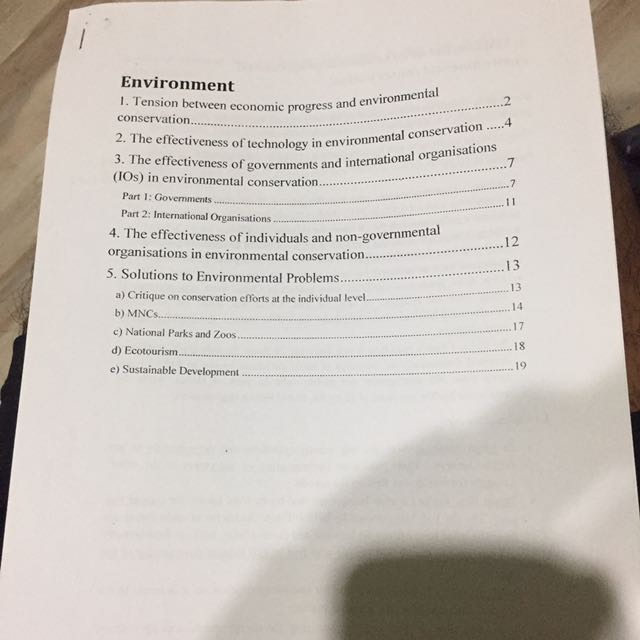 GP Notes- Environment (Category: Textbooks) located in Singapore. Submitted by polenta123 (Listing ID 146926772, Image 1). Description: Helped me score my A for GP.