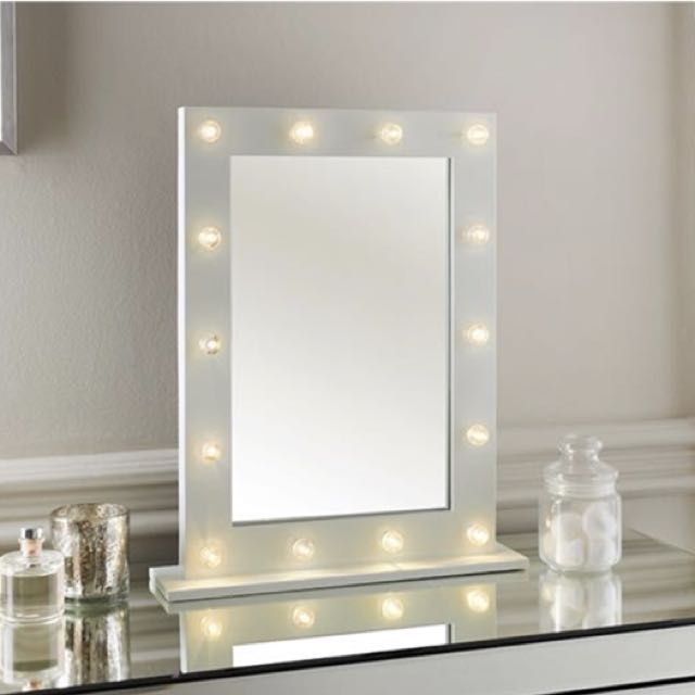 Hollywood Dressing Table Mirror Only Home Furniture Photo