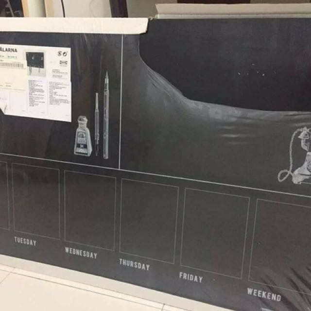 Ikea Malarna Blackboard Planner Home Furniture Others On Carousell