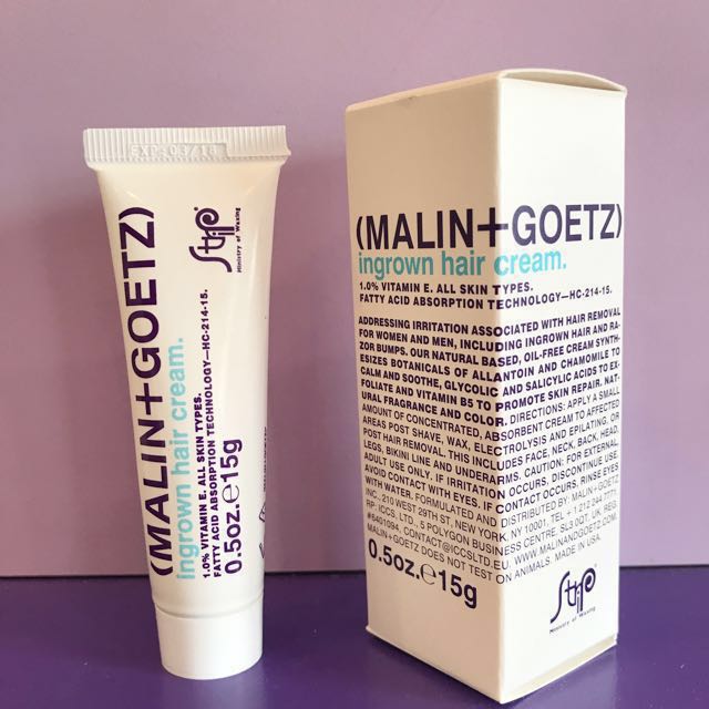 Ingrown Hair Cream Malin Goetz Health Beauty Bath Body
