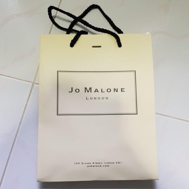 Jo Malone Paper bag / Carrier, Women's Fashion, Accessories on Carousell