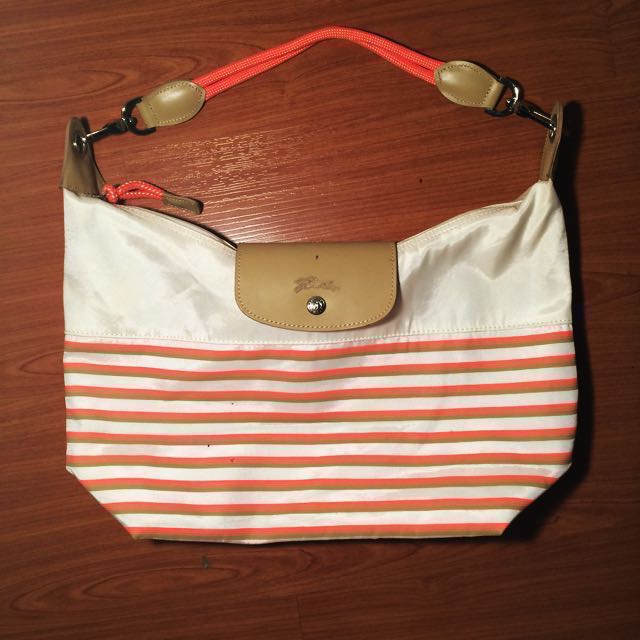 longchamp striped bag