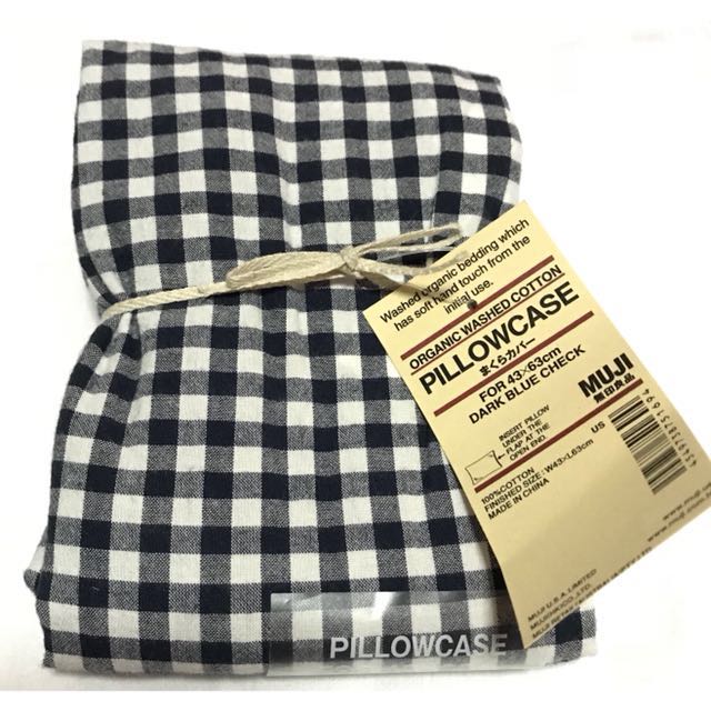 Muji Pillowcase Organic Washed Cotton Furniture Others On Carou Share This Listing