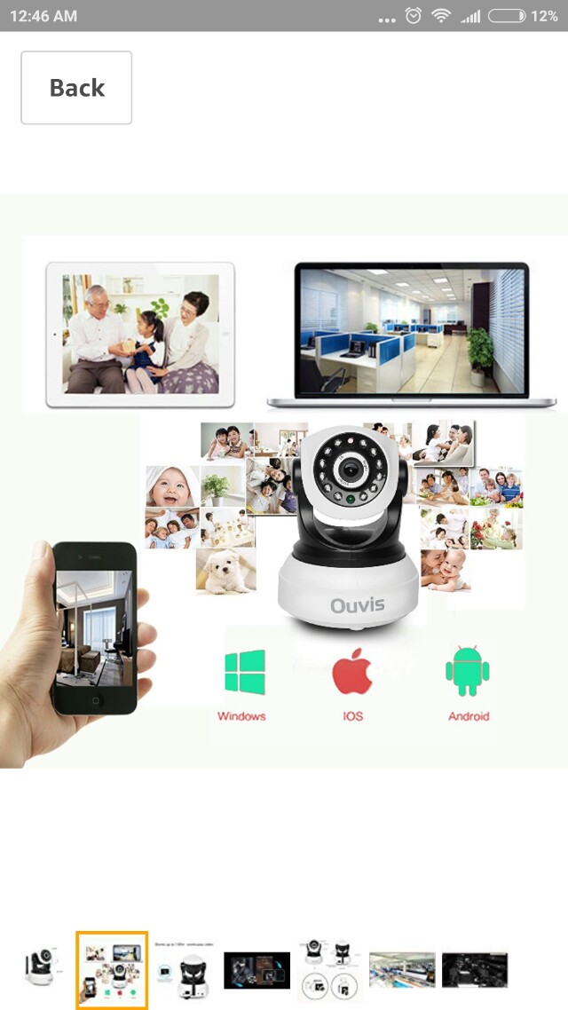 Ouvis camera will deals not connect