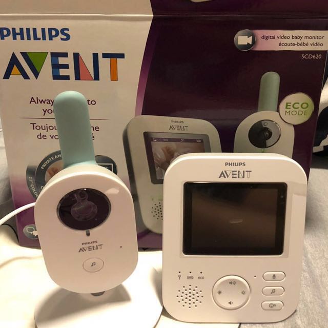 philips avent digital video baby monitor scd620