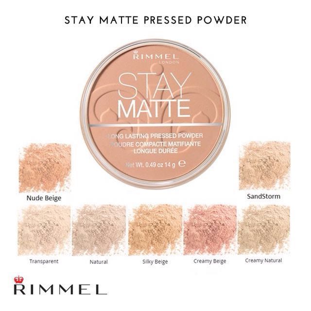 rimmel london stay matte powder