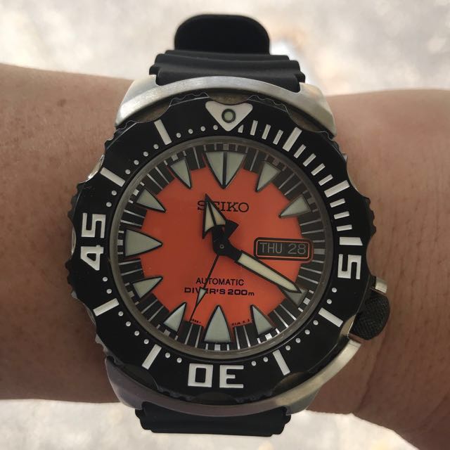 Seiko monster srp 315, Men's Fashion, Watches & Accessories, Watches on  Carousell