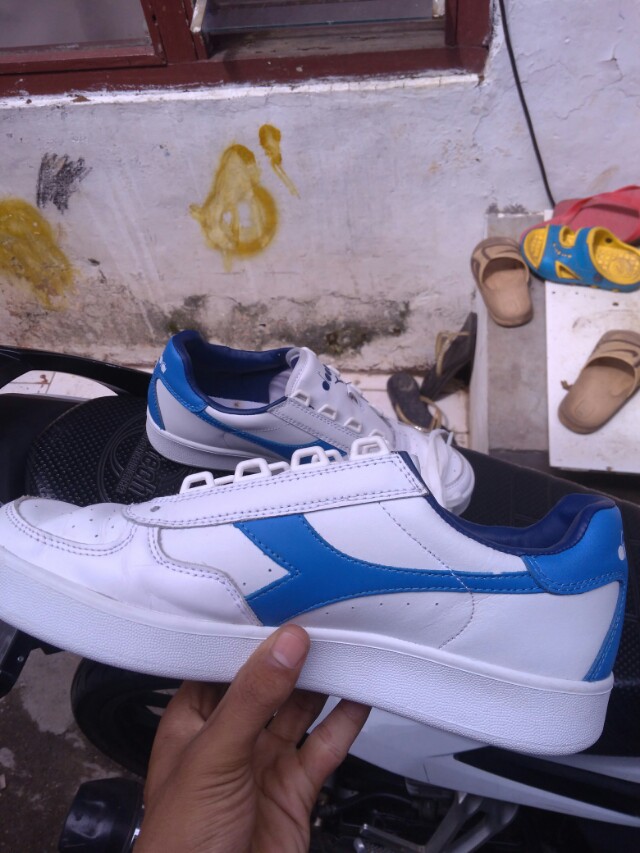 Sepatu Diadora Borg Elite Uk 7 5 40 5 Olshop Fashion Olshop Pria Di Carousell