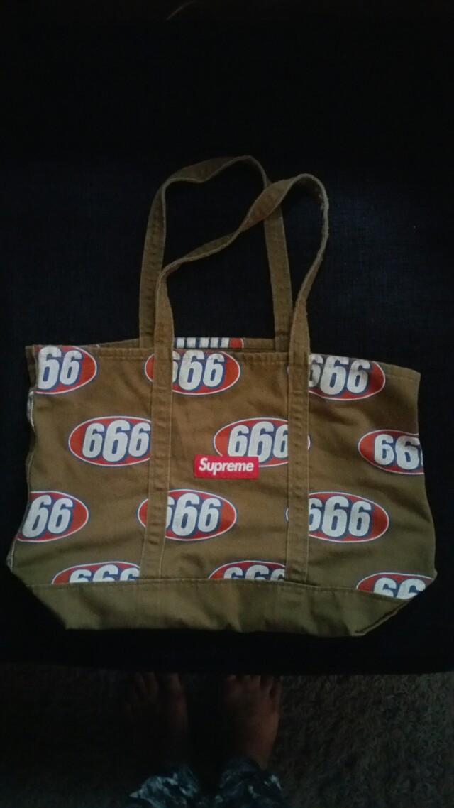 Supreme store 666 bag