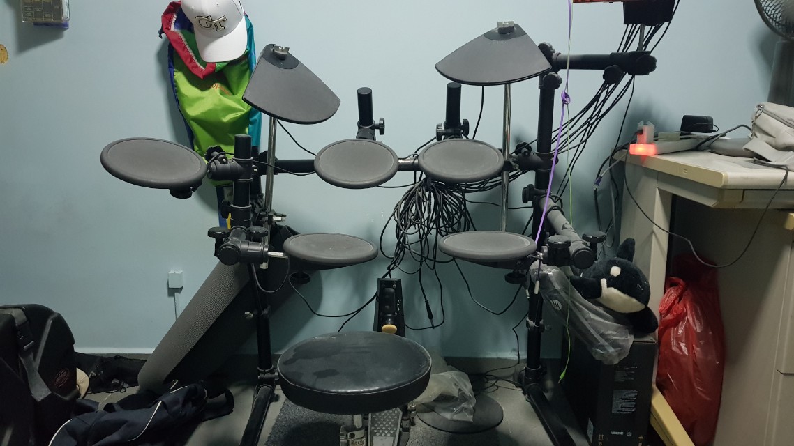Yamaha DTXPRESS electronic Drum Kit (Spares), Hobbies & Toys, Music