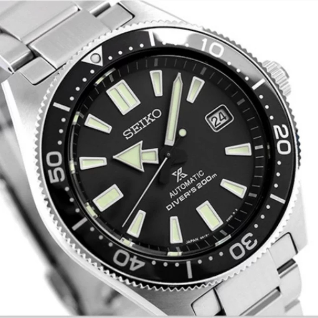 Authentic Brand New Seiko Prospex 62MAS Diver SPB051J Black Dial and ...