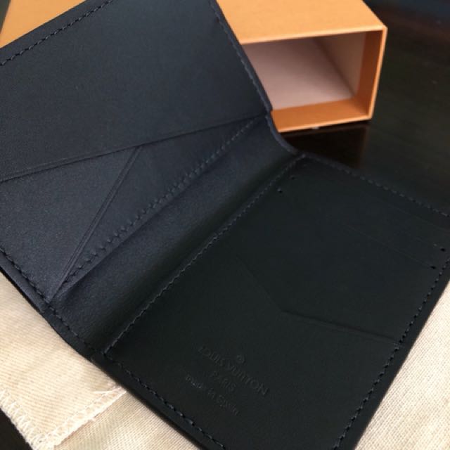 Buy Louis Vuitton Damier Cobalt Canvas Pocket Organizer N63210 Wallet Card  Case at