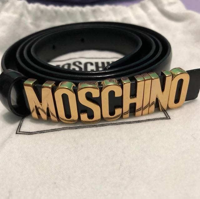 authentic moschino belt