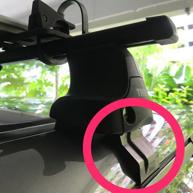 honda odyssey roof bike rack