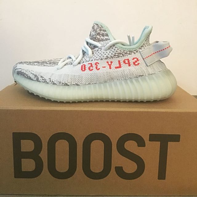 blue tint yeezy size 5