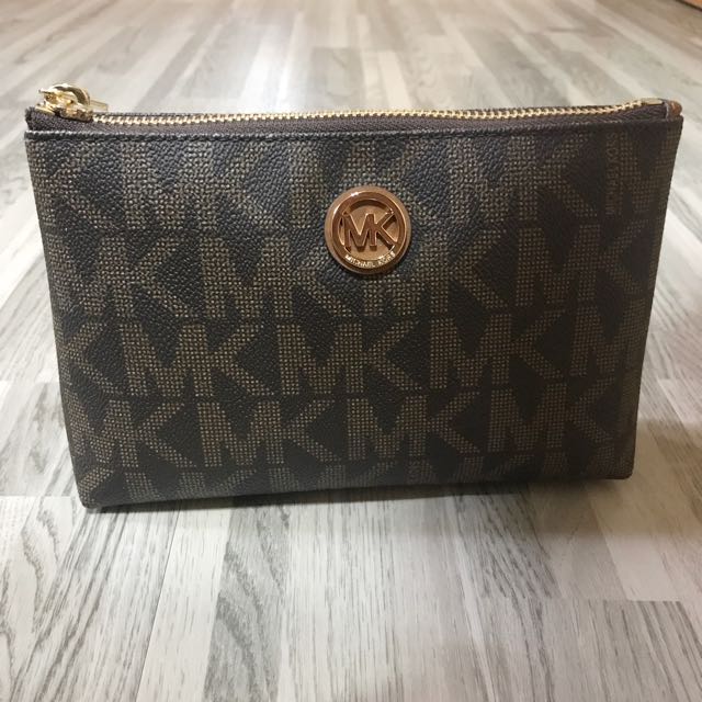 mk pouch wallet
