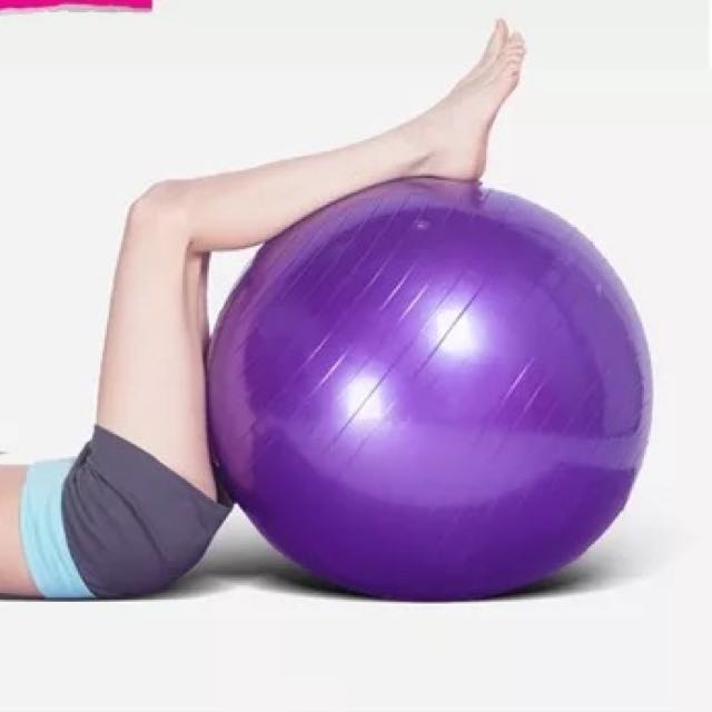 Purple gym ball new arrivals
