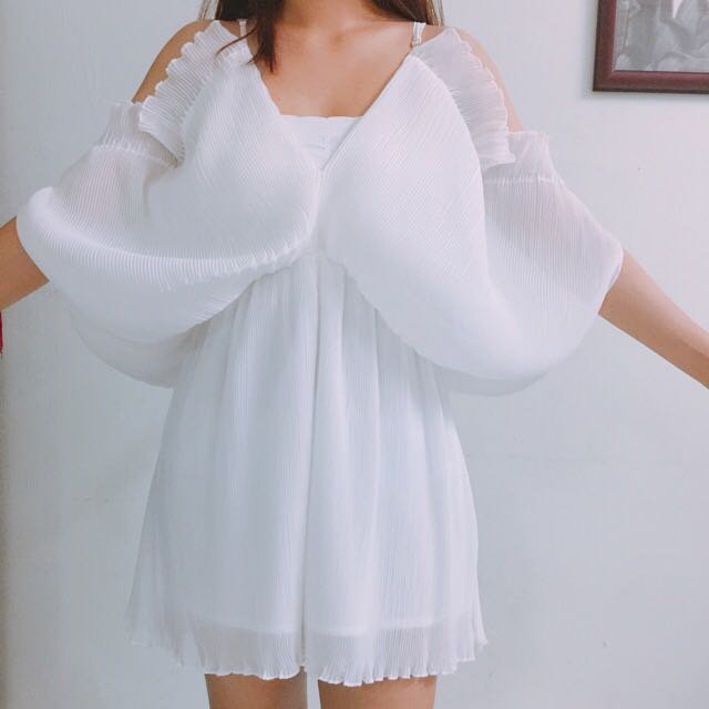 cute white rompers