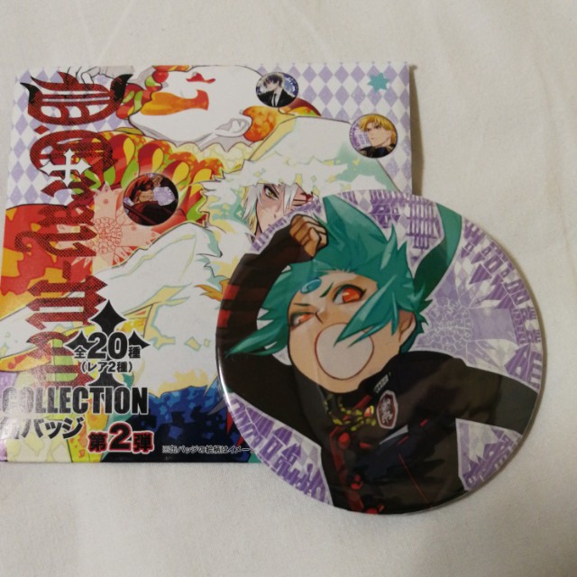D Gray Man Jump Shop Badge Timothy Hobbies Toys Memorabilia Collectibles Fan Merchandise On Carousell