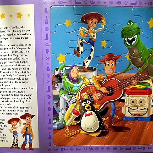 Disney Pixar Puzzle Time Book Books Stationery Children S Books On Carousell