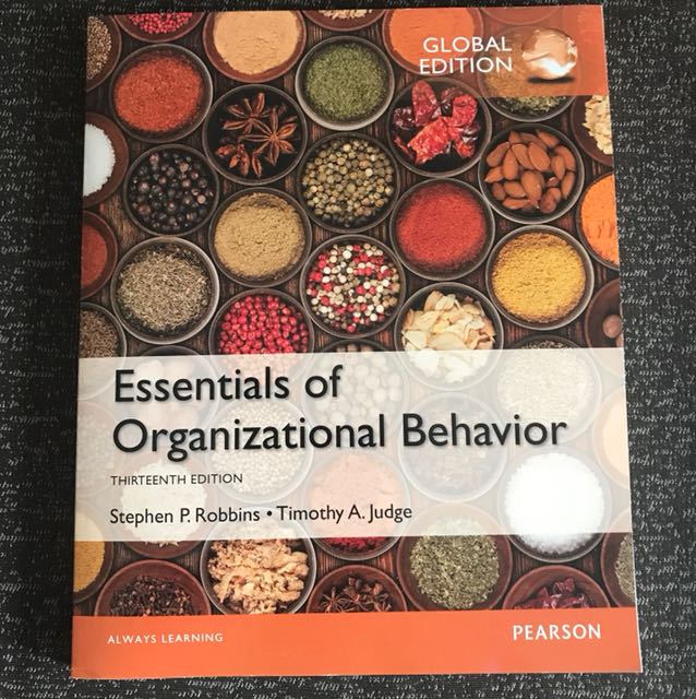 Essentials Of Organisational Behaviour Ob Books Stationery Textbooks On Carousell