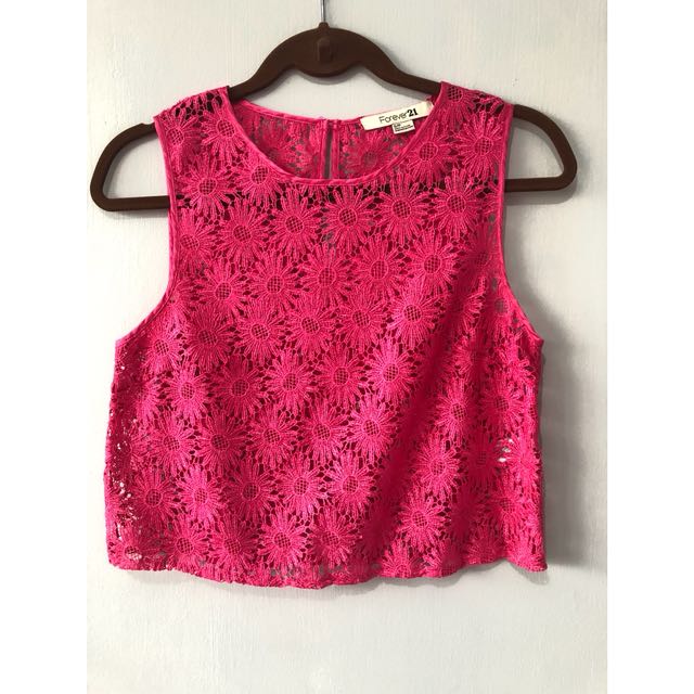 hot pink top forever 21