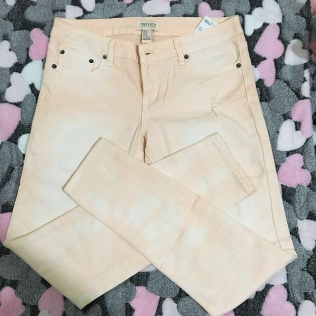 forever 21 colored jeans