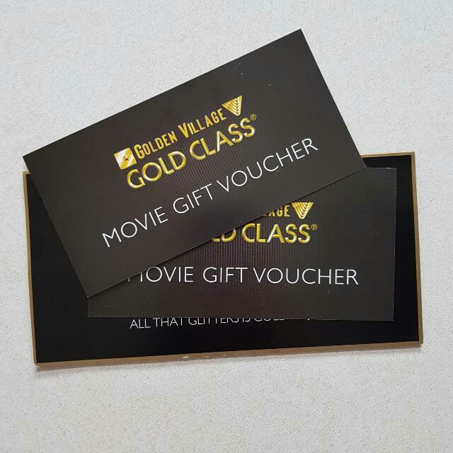 GV Gold Class Tickets, Tickets & Vouchers, Vouchers on Carousell