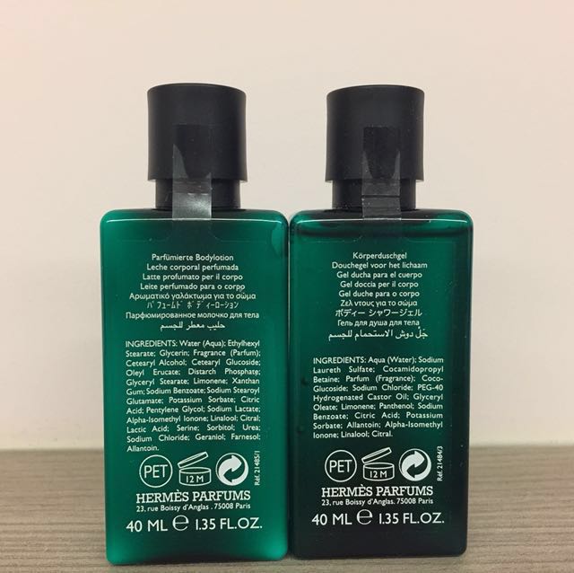 Hermès Shower Gel Body Lotion Health Beauty Bath Body On