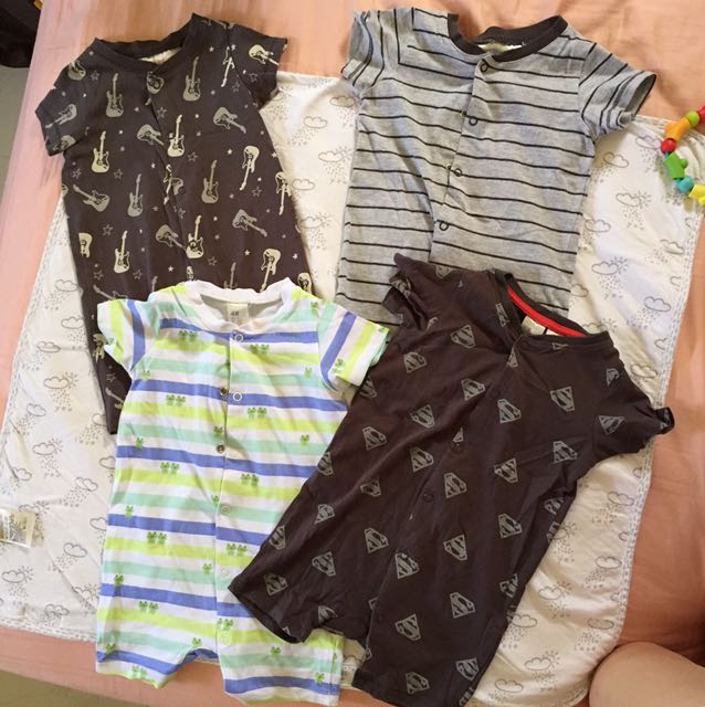 baby boy rompers h&m