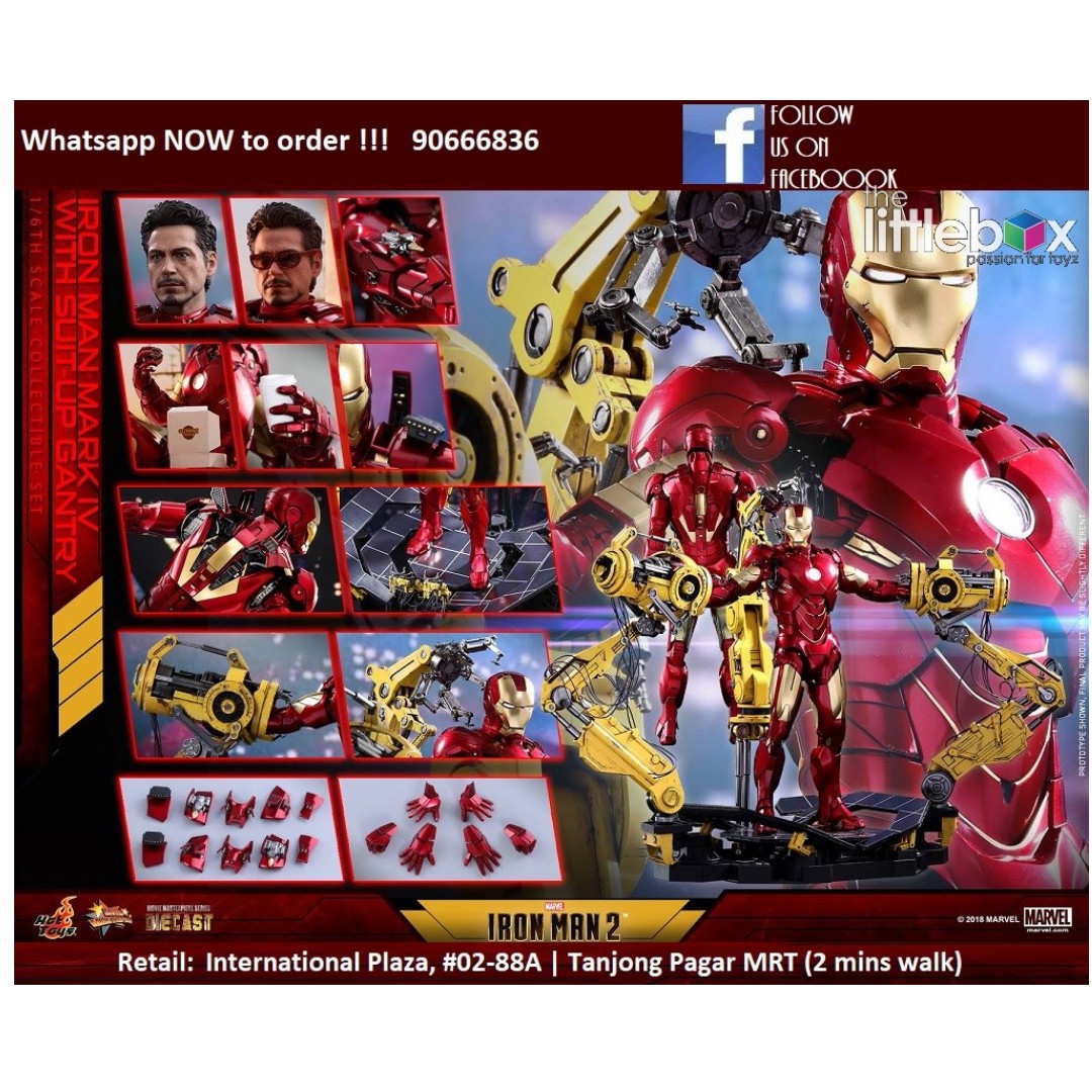 Hot Toys Iron Man 2 - Diecast Mark IV 