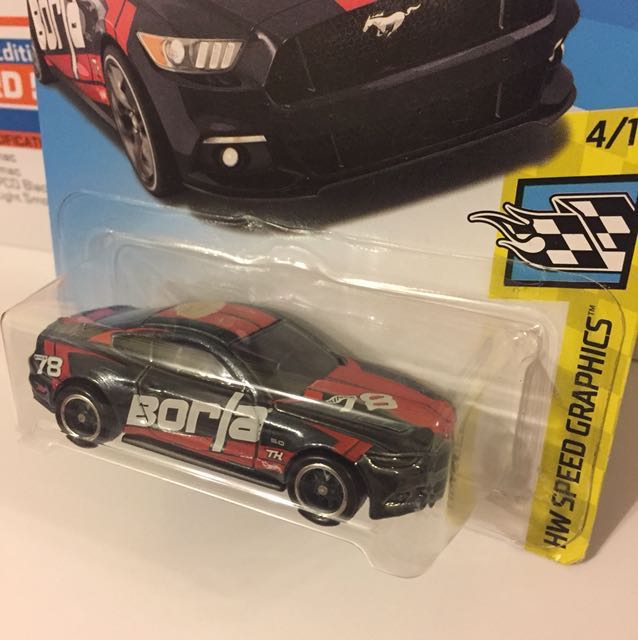 hot wheels borla mustang
