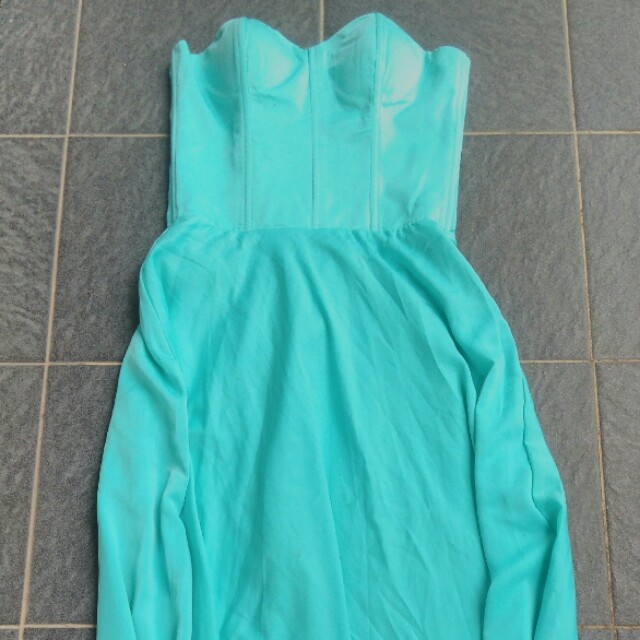 Kebaya Gaun Biru Tosca, Fesyen Wanita, Pakaian Wanita ...