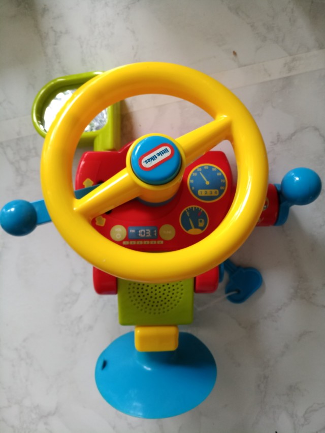 little tikes steering wheel toy