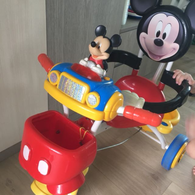 mickey mouse tricycle walmart