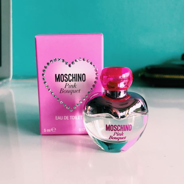 Moschino Pink Bouquet Miniature Perfume Beauty Personal Care